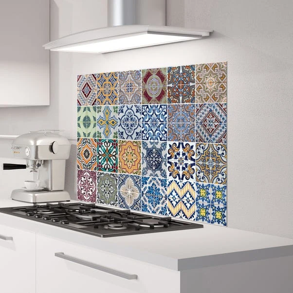 Fine Décor Wallpaper Azulejos Multicoloured Self Adhesive Kitchen Panel - Image 2