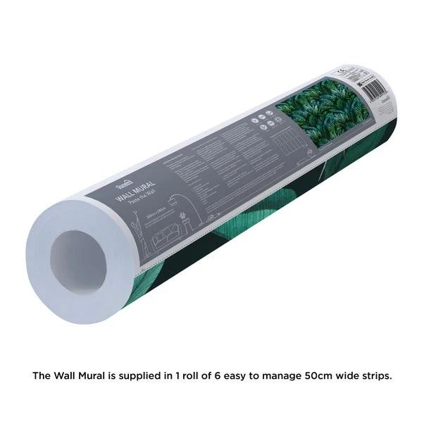 Dunelm Tropical Leaves Green Mural - Image 4