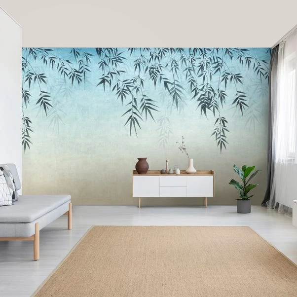 Dunelm Ombre Leaf Mural - Image 3