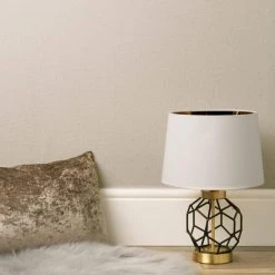 Fine Décor Wallpaper Quartz Textured Gold Wallpaper