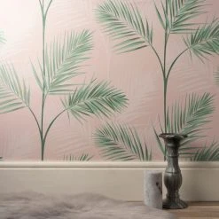 Fine Décor Wallpaper South Beach Blush Wallpaper