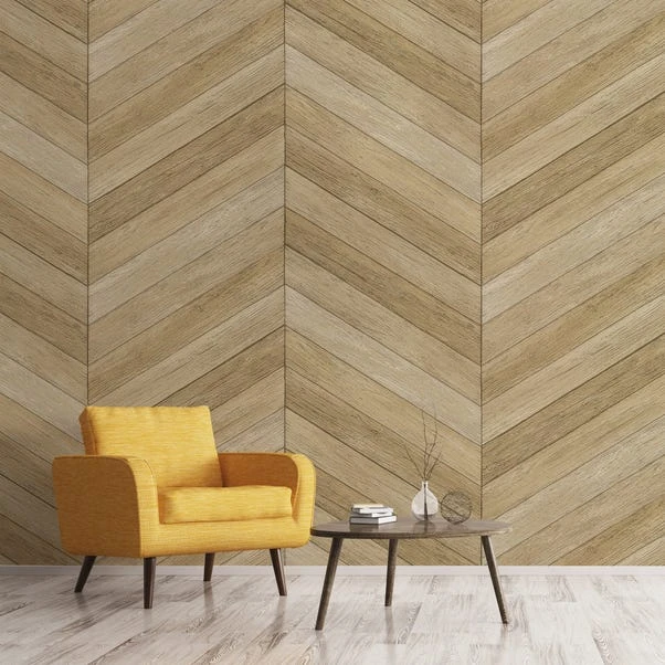 Dunelm Chevron Wood Mural