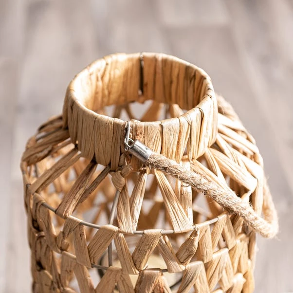 Dunelm Rattan Lantern - Image 3