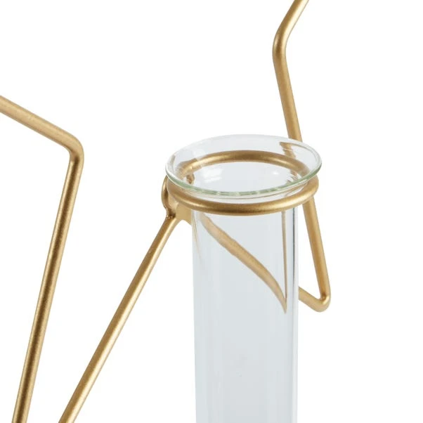 Dunelm Star Wire Wall Vase - Image 3