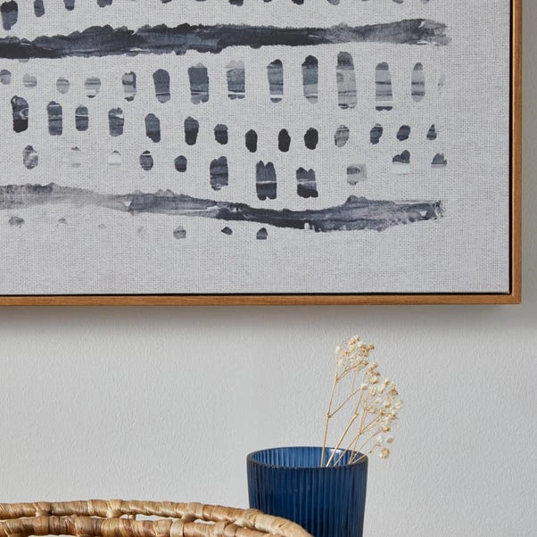 Dunelm Faux Linen Tribal Print Set - Image 3