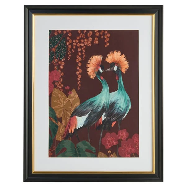 Dunelm Cranes Framed Print - Image 3