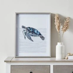 Dunelm Sea Turtle Framed Print
