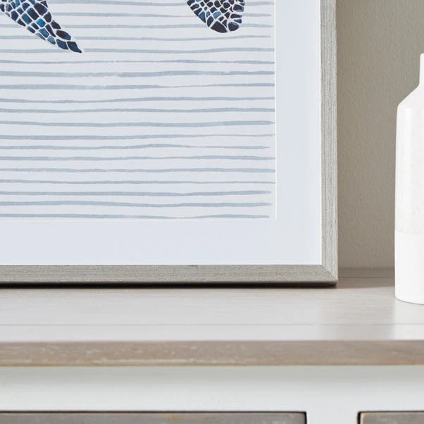 Dunelm Sea Turtle Framed Print - Image 2