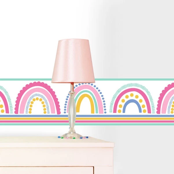 Dunelm Rainbow Wallpaper Border - Image 2