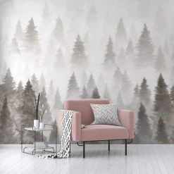 Dunelm Pine Forest Mural