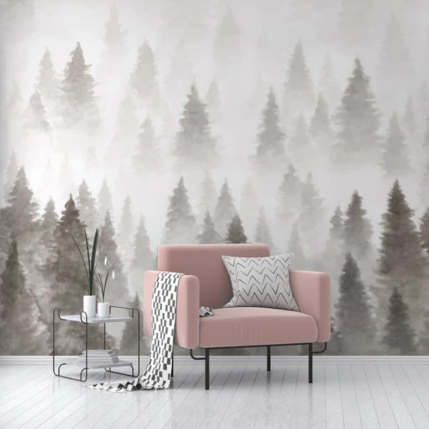Dunelm Pine Forest Mural