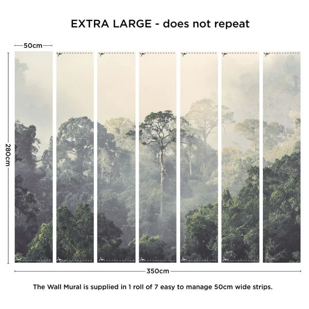 Dunelm Rainforest Mural Wallpaper - Image 3