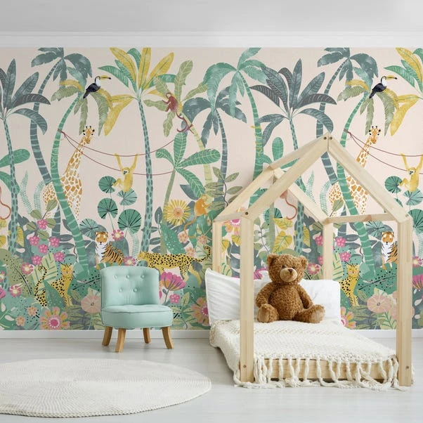 Dunelm Equatorial Jungle Mural - Image 2