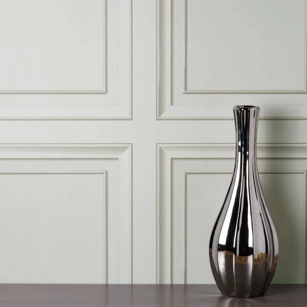 Dunelm Square Panel Grey Wallpaper - Image 2