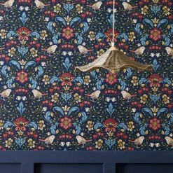 Dunelm Ruskin Navy Wallpaper 10 Dunelm Ruskin Navy Wallpaper -Dunelm Shop 30770287 alt03