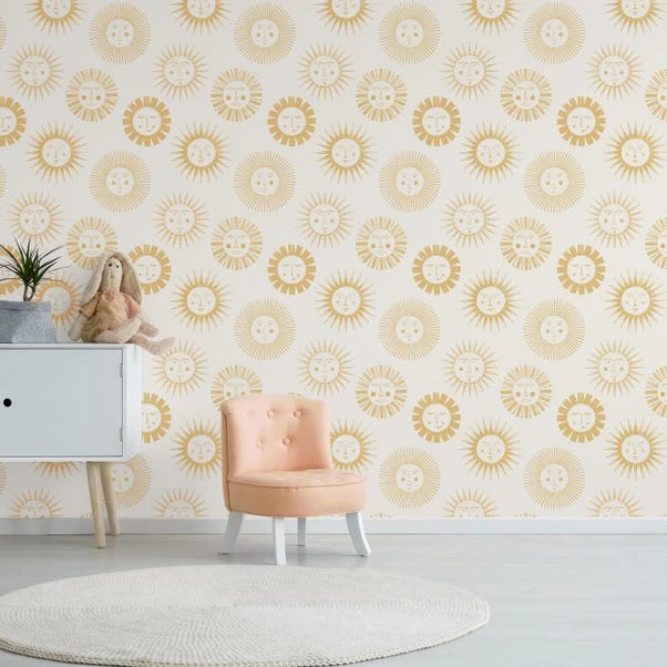 Brewster Suns Self Adhesive Wallpaper - Image 4