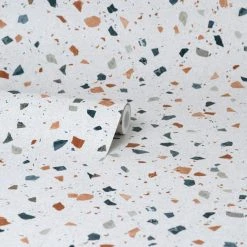 Brewster Terrazzo Multi Self Adhesive Wallpaper 10 Brewster Terrazzo Multi Self Adhesive Wallpaper -Dunelm Shop 30780886 alt02