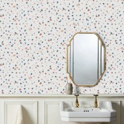 Brewster Terrazzo Multi Self Adhesive Wallpaper 13 Brewster Terrazzo Multi Self Adhesive Wallpaper -Dunelm Shop 30780886 alt07
