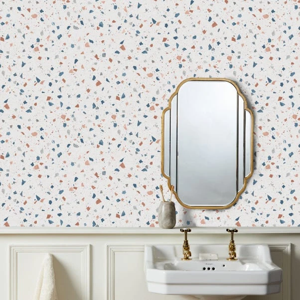 Brewster Terrazzo Multi Self Adhesive Wallpaper 8 Brewster Terrazzo Multi Self Adhesive Wallpaper - Image 6