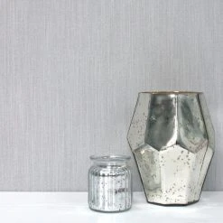 Fine Décor Wallpaper Florence Grey Textured Wallpaper