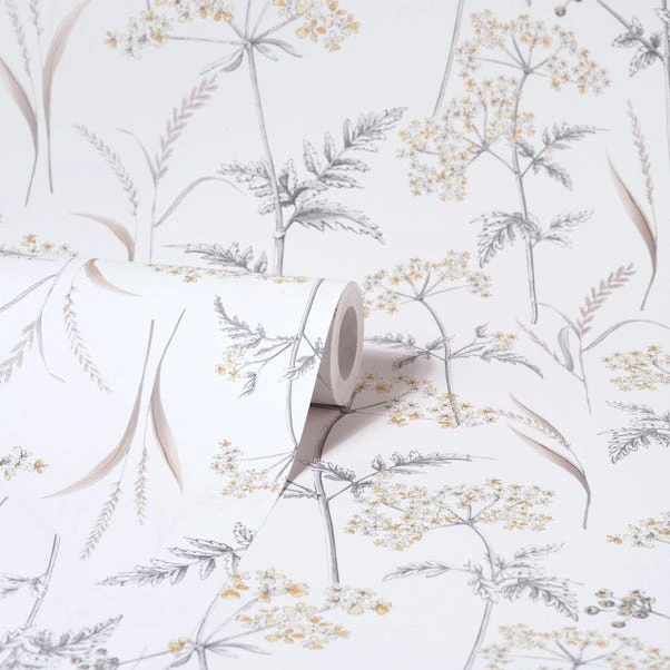 Dorma Cheddleton Natural Wallpaper