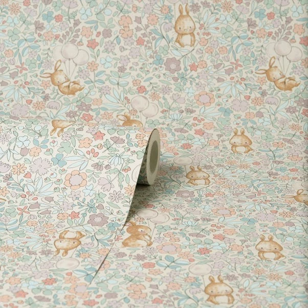 Dunelm Ditsy Bunnies Wallpaper - Image 4