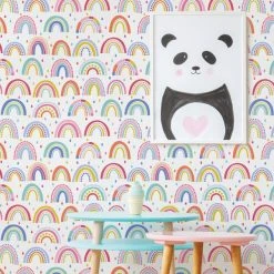 NuWallpaper Nu Wall Self Adhesive Over The Rainbow Multi Wallpaper