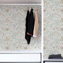NuWallpaper Nu Wall Self Adhesive Woodland Animals Natural Wallpaper 13 NuWallpaper Nu Wall Self Adhesive Woodland Animals Natural Wallpaper -Dunelm Shop 30782994 alt05