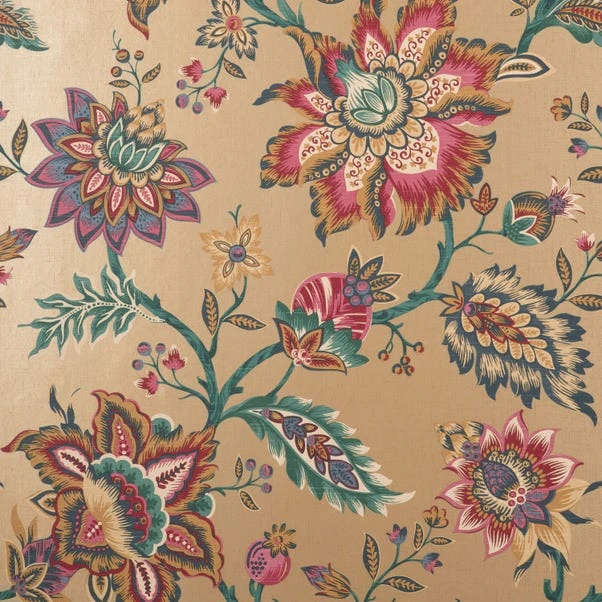 Dunelm Jacobean Gold Wallpaper - Image 2