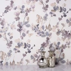Dunelm Honesty Mauve Floral Wallpaper 9 Dunelm Honesty Mauve Floral Wallpaper -Dunelm Shop 30783108 alt03