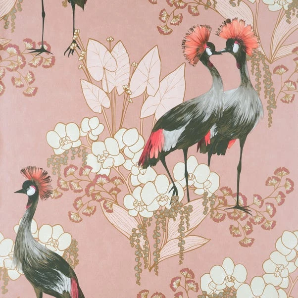 Dunelm Mariba Blush Wallpaper - Image 2