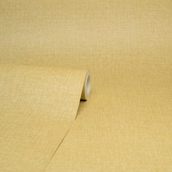 Dunelm Luna Soft Ochre Wallpaper 4 Dunelm Luna Soft Ochre Wallpaper - Image 2