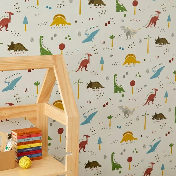 Dunelm Dinosaur Multi Wallpaper - Image 4