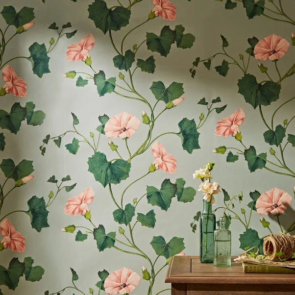 Natural History Museum Botanical Vine Sage Wallpaper - Image 2