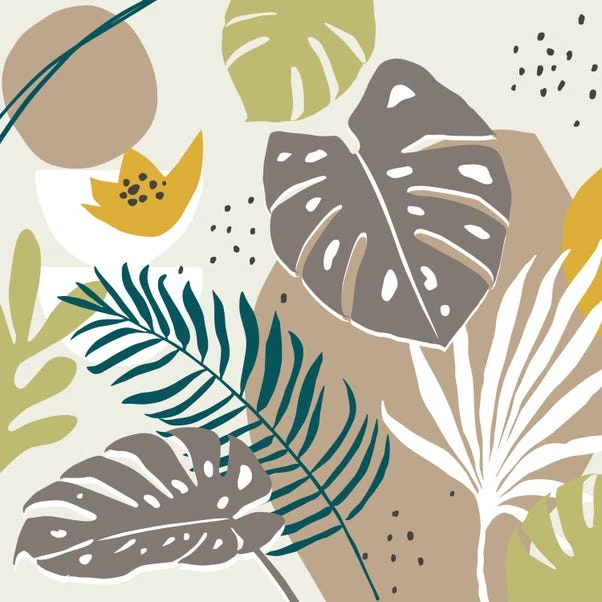 Dunelm Tropical Abstract Mural - Image 3