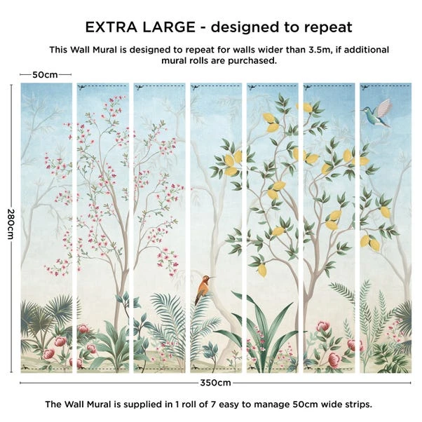 Dunelm Archive Tree Mural - Image 2