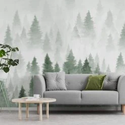 Dunelm Pine Forest Mural