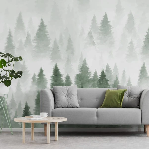Dunelm Pine Forest Mural