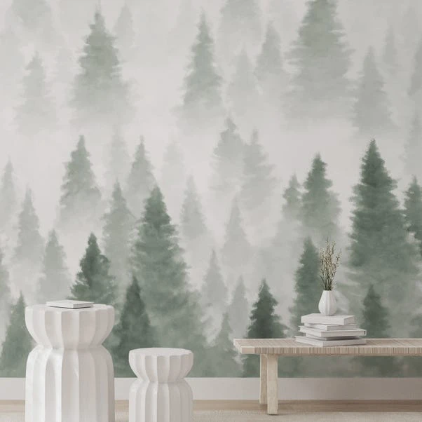 Dunelm Pine Forest Mural - Image 3