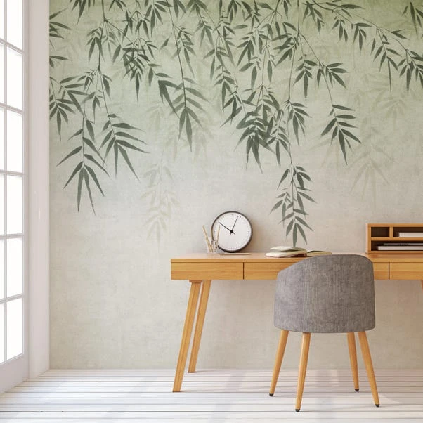 Dunelm Ombre Leaf Mural - Image 3