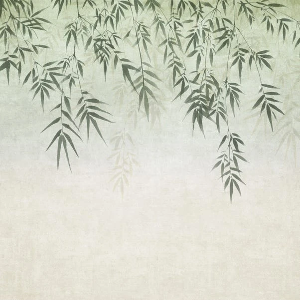 Dunelm Ombre Leaf Mural - Image 5