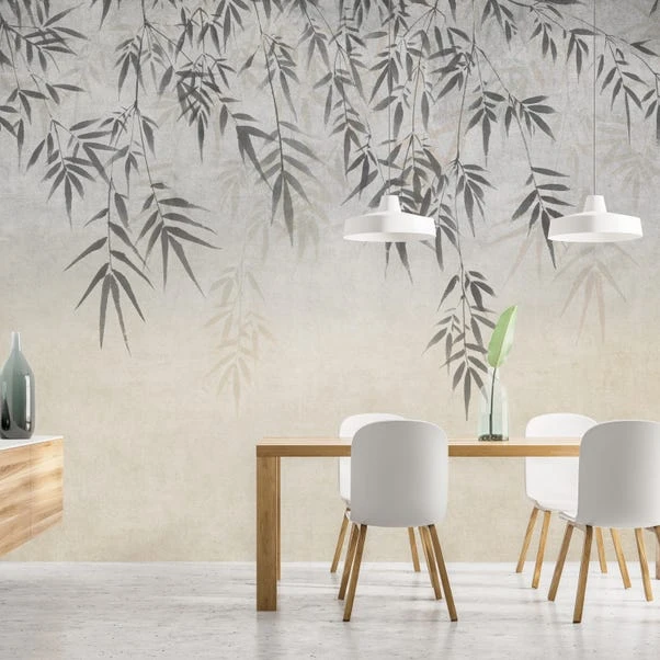 Dunelm Ombre Leaf Mural - Image 2