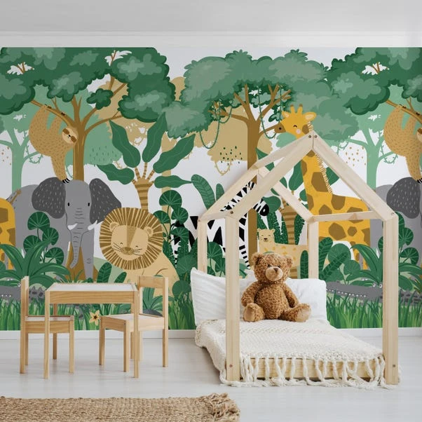 Dunelm Animal Safari Large Mural - Image 4