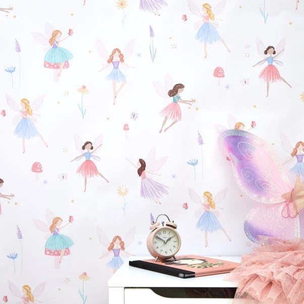 Dunelm Meadow Fairies Wallpaper - Image 2