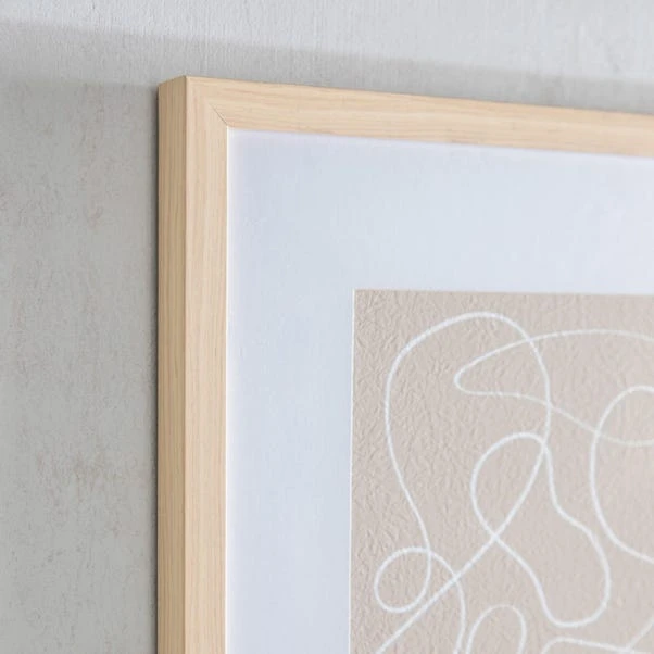 Cedar & Sage Abstract Line Drawing Framed Art - Image 2
