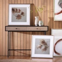 Cedar & Sage Set Of 2 Elsberry Floral Framed Art 59 X 59cm