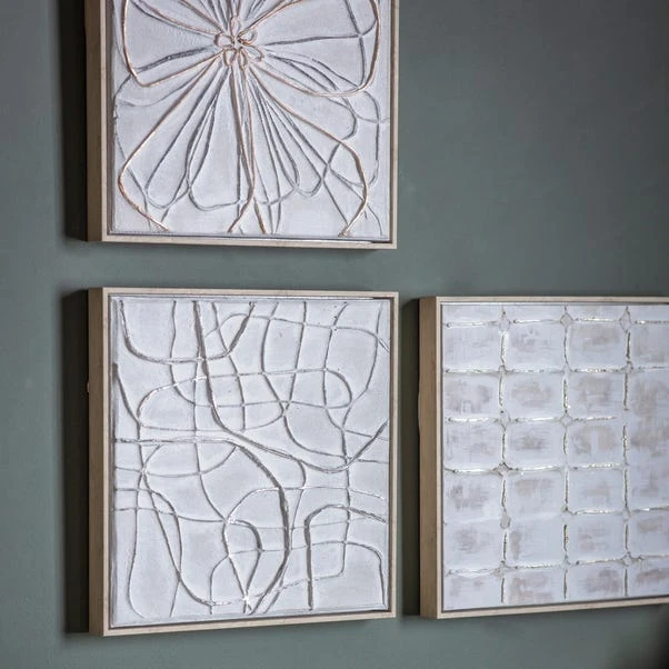 Cedar & Sage Set Of 3 Montro Textured Art - Image 2