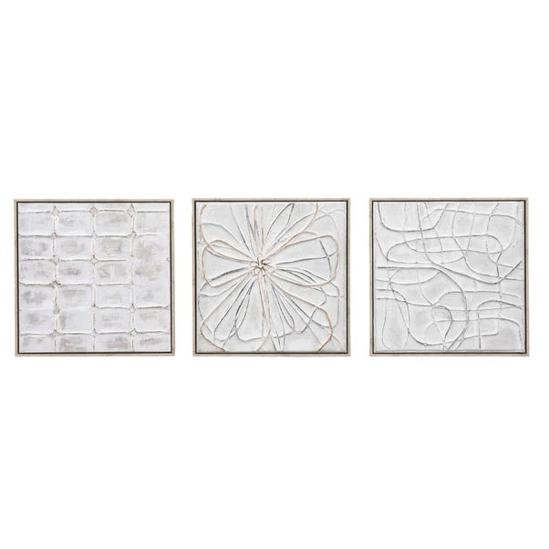 Cedar & Sage Set Of 3 Montro Textured Art - Image 3