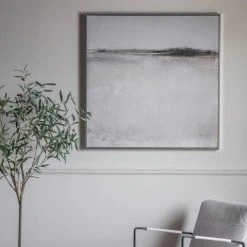 Cedar & Sage Pastel Framed Canvas