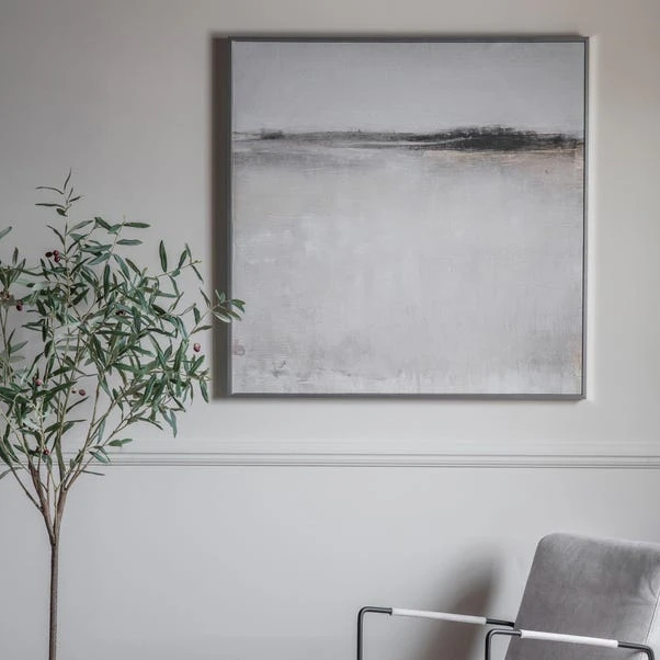 Cedar & Sage Pastel Framed Canvas